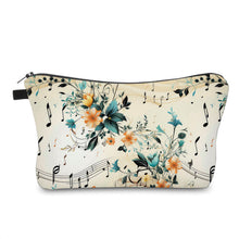 Load image into Gallery viewer, Pouch - Music Notes Floral