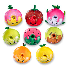 Load image into Gallery viewer, Plush Sugar Donut Toy - Fruit Edition