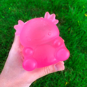 Super Duper Sugar Squisher Toy - Axolotl