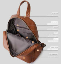 Load image into Gallery viewer, Brooklyn Sling Crossbody Backpack