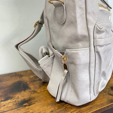 Load image into Gallery viewer, Brooke Backpack - Light Grey