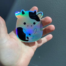 Load image into Gallery viewer, Vinyl Sticker - Holographic Milk Cow