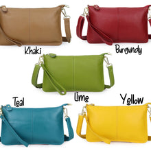 Load image into Gallery viewer, Megan Clutch Crossbody - Genuine Leather