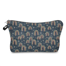 Load image into Gallery viewer, Pouch - Rainbow on Denim Blue