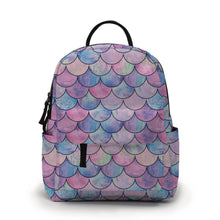 Load image into Gallery viewer, Mini Backpack - Galaxy Mermaid