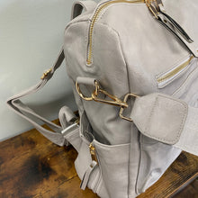 Load image into Gallery viewer, Brooke Backpack - Light Grey