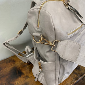 Brooke Backpack - Light Grey