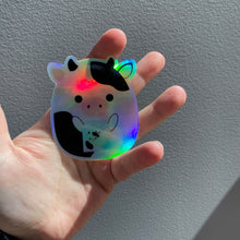 Load image into Gallery viewer, Vinyl Sticker - Holographic Milk Cow