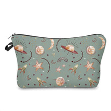 Load image into Gallery viewer, Pouch - Space Beige Teal Green