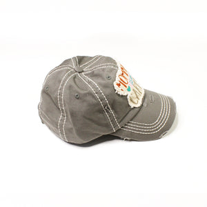 Distressed Moss "Mommin' Is My Cardio" Cap