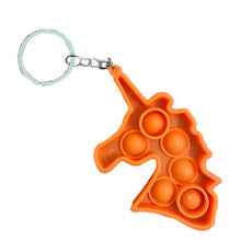 Load image into Gallery viewer, Push Pop Fidget Toy Key Chain