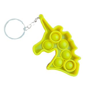 Push Pop Fidget Toy Key Chain