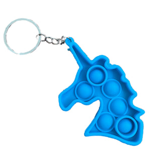 Push Pop Fidget Toy Key Chain