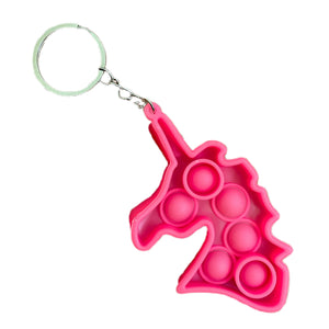 Push Pop Fidget Toy Key Chain