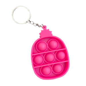 Push Pop Fidget Toy Key Chain