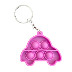 Push Pop Fidget Toy Key Chain